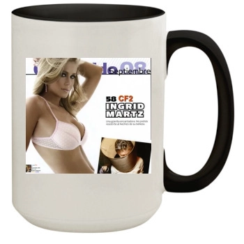 H Magazine 15oz Colored Inner & Handle Mug