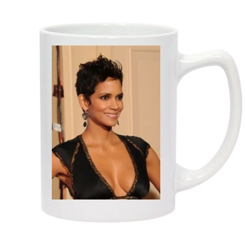 Halle Berry 14oz White Statesman Mug