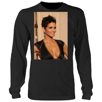 Halle Berry Men's Heavy Long Sleeve TShirt