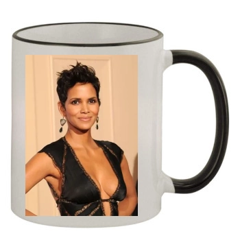 Halle Berry 11oz Colored Rim & Handle Mug