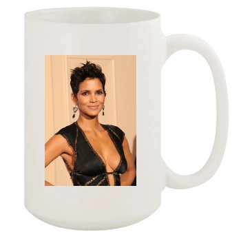 Halle Berry 15oz White Mug