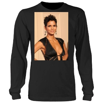 Halle Berry Men's Heavy Long Sleeve TShirt