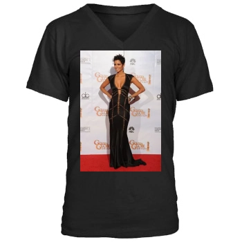 Halle Berry Men's V-Neck T-Shirt