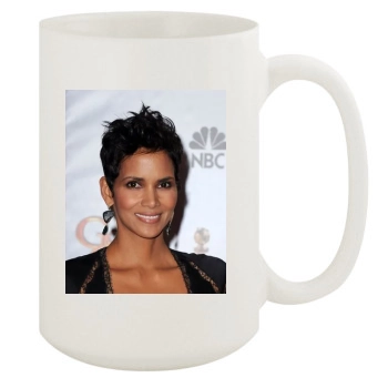 Halle Berry 15oz White Mug