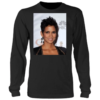 Halle Berry Men's Heavy Long Sleeve TShirt