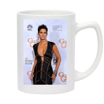 Halle Berry 14oz White Statesman Mug