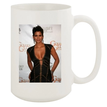 Halle Berry 15oz White Mug