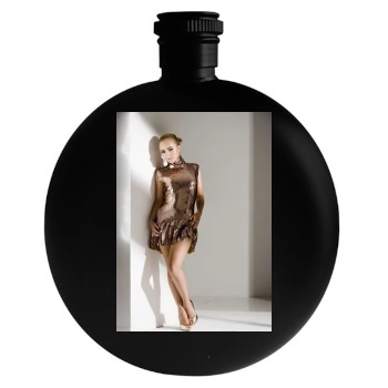 Hayden Panettiere Round Flask