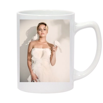 Hayden Panettiere 14oz White Statesman Mug