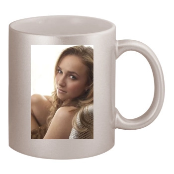 Hayden Panettiere 11oz Metallic Silver Mug