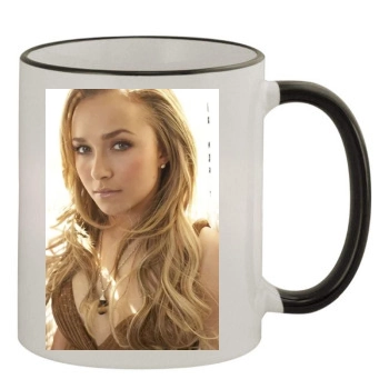 Hayden Panettiere 11oz Colored Rim & Handle Mug