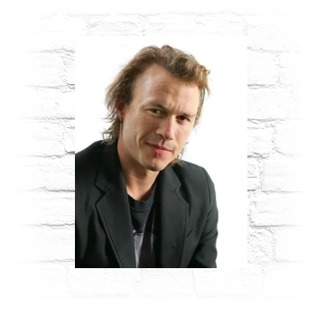 Heath Ledger Metal Wall Art