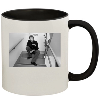 Heath Ledger 11oz Colored Inner & Handle Mug