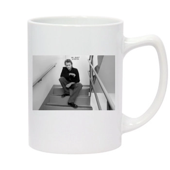 Heath Ledger 14oz White Statesman Mug