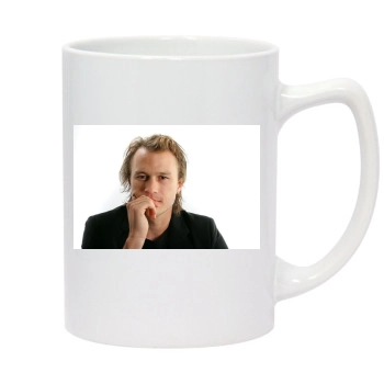 Heath Ledger 14oz White Statesman Mug