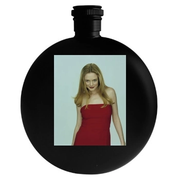 Heather Graham Round Flask