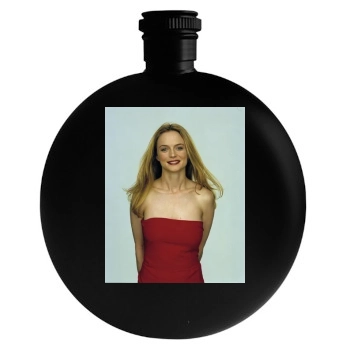 Heather Graham Round Flask