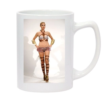 Heidi Klum 14oz White Statesman Mug