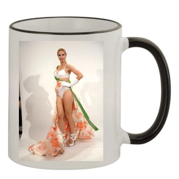 Heidi Klum 11oz Colored Rim & Handle Mug