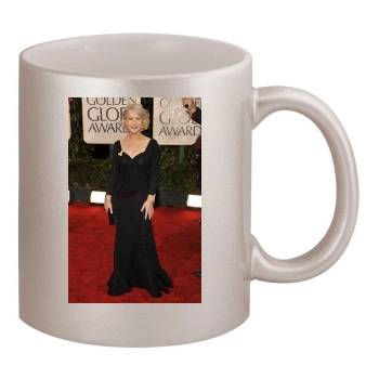 Helen Mirren 11oz Metallic Silver Mug