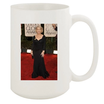 Helen Mirren 15oz White Mug