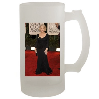 Helen Mirren 16oz Frosted Beer Stein