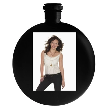 Hilary Duff Round Flask