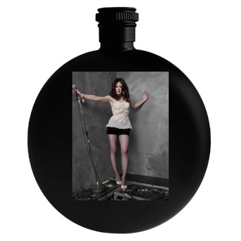 Hilary Duff Round Flask