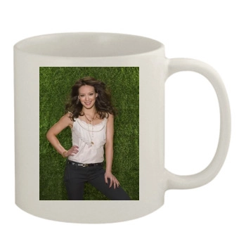 Hilary Duff 11oz White Mug