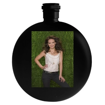 Hilary Duff Round Flask