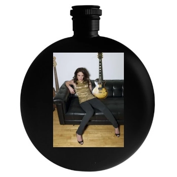 Hilary Duff Round Flask