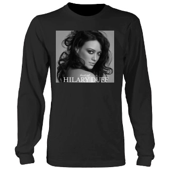 Hilary Duff Men's Heavy Long Sleeve TShirt