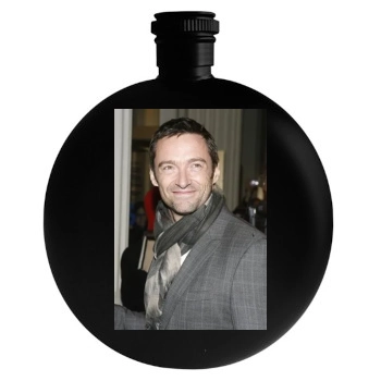 Hugh Jackman Round Flask