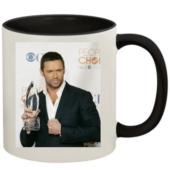 Hugh Jackman 11oz Colored Inner & Handle Mug