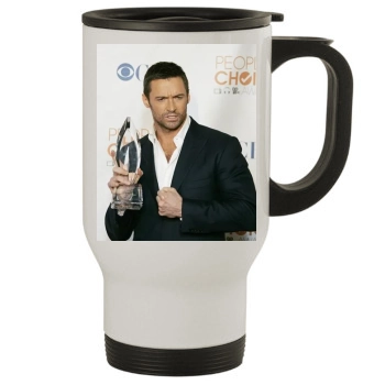 Hugh Jackman Stainless Steel Travel Mug