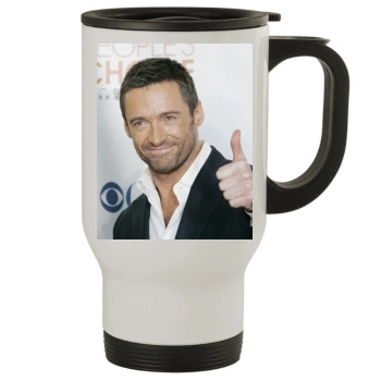 Hugh Jackman Stainless Steel Travel Mug