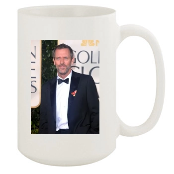 Hugh Laurie 15oz White Mug