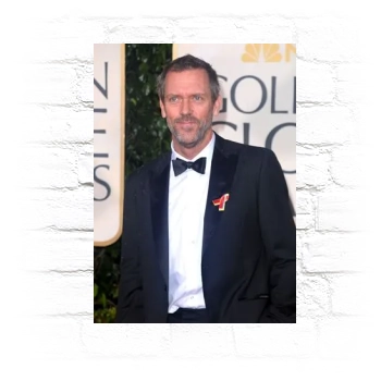 Hugh Laurie Metal Wall Art