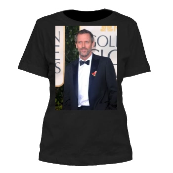 Hugh Laurie Women's Cut T-Shirt