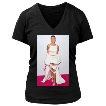 Halsey (events) Women's Deep V-Neck TShirt