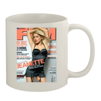 Jeanette Biedermann 11oz White Mug