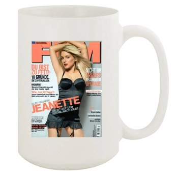 Jeanette Biedermann 15oz White Mug