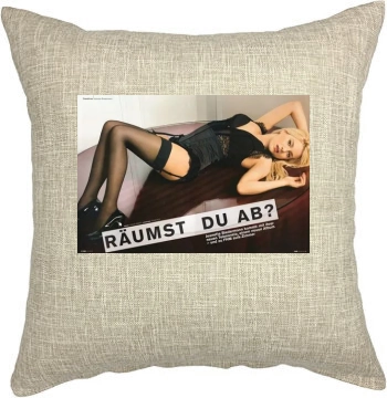 Jeanette Biedermann Pillow