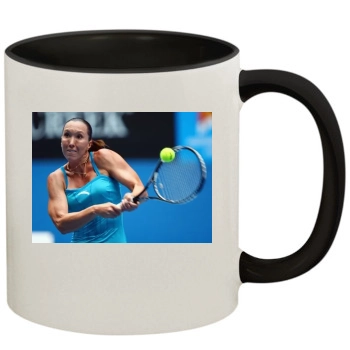 Jelena Jankovic 11oz Colored Inner & Handle Mug