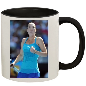 Jelena Jankovic 11oz Colored Inner & Handle Mug