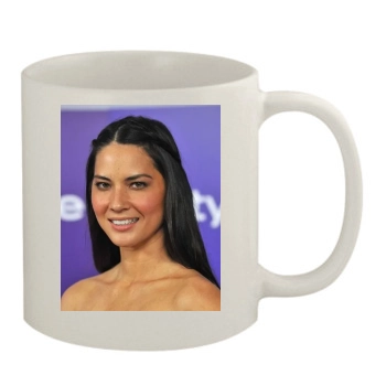 Olivia Munn 11oz White Mug