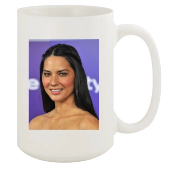 Olivia Munn 15oz White Mug