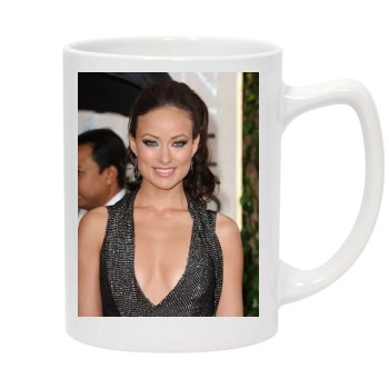 Olivia Wilde 14oz White Statesman Mug