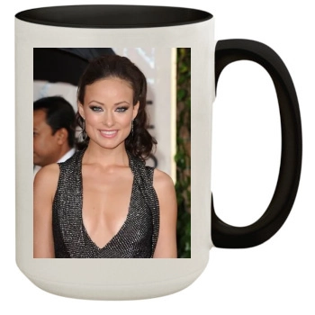 Olivia Wilde 15oz Colored Inner & Handle Mug