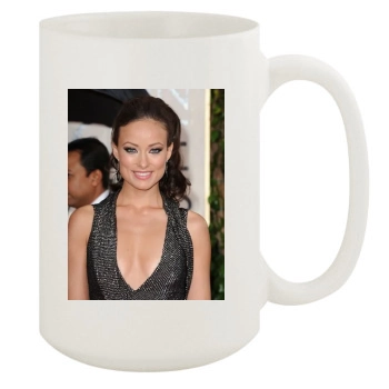 Olivia Wilde 15oz White Mug